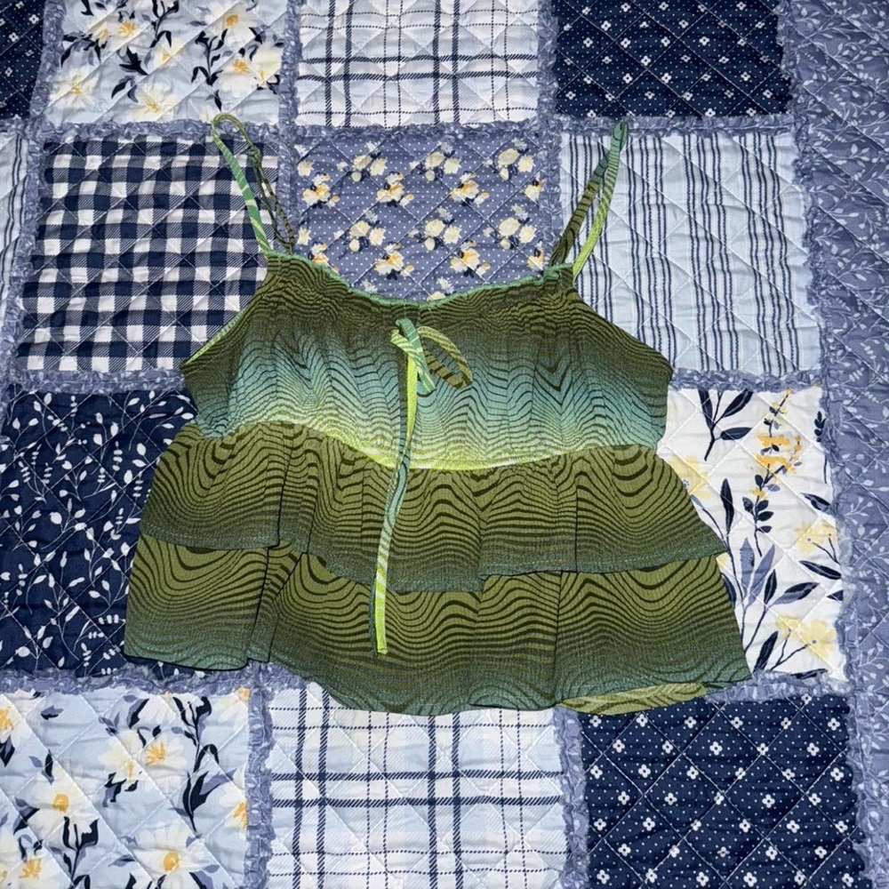 Green Ombre Women's Top